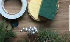Пена и иголки: как быстро сделать новогоднюю елочку для рабочего стола