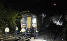Два поезда столкнулись в Солсбери